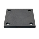 placa prindere teava metal